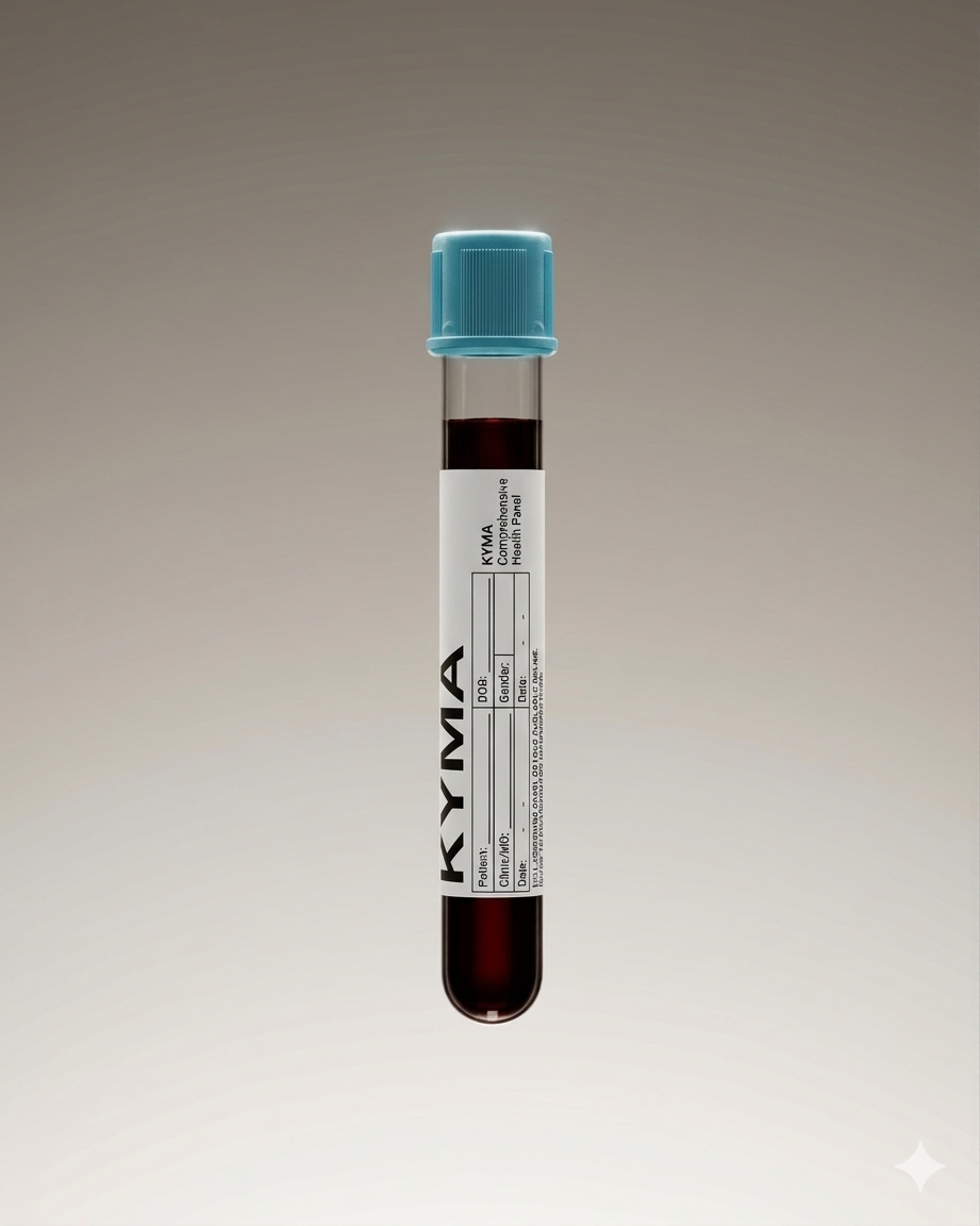 Kyma Health blood test tube